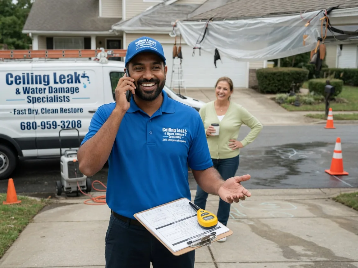 Ceiling Leak Cleanup Great Valley, NY FAQs